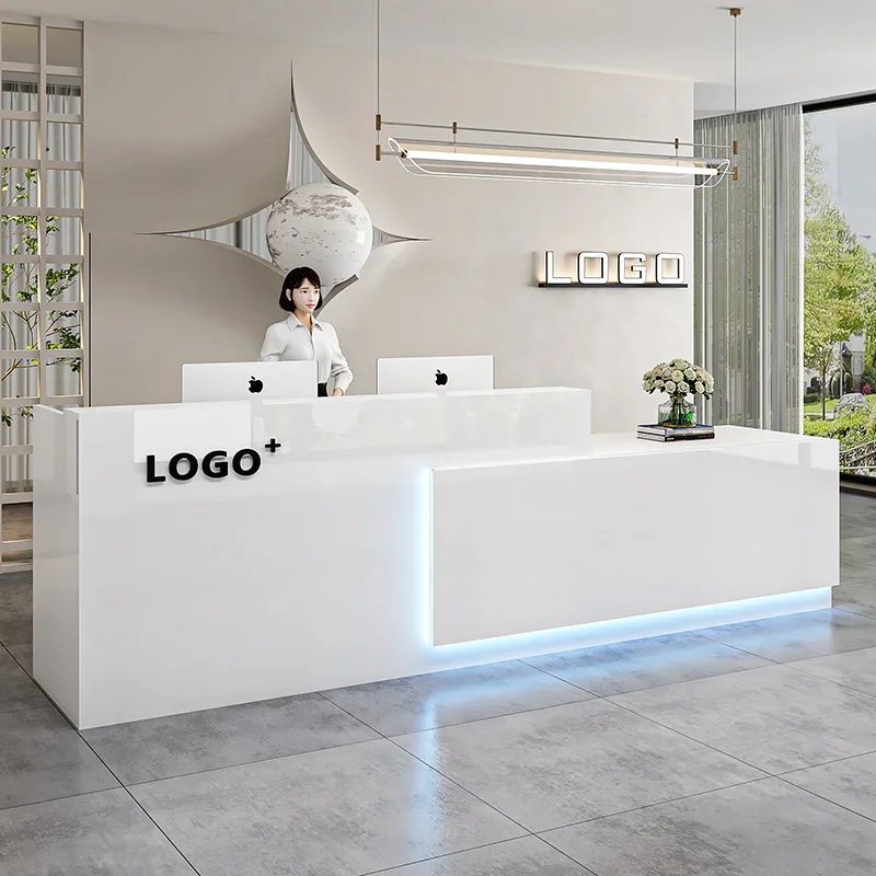 Storage Trendy Reception Desk  - Office Furniture Bali reseña y precio