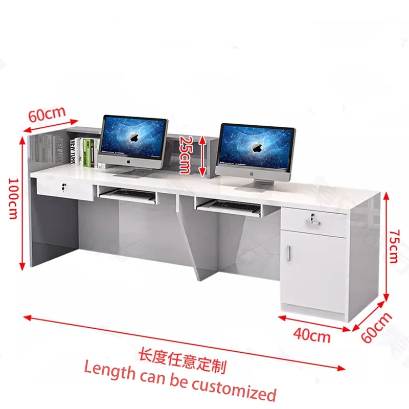 Storage Trendy Reception Desk  - Office Furniture Bali reseña y precio