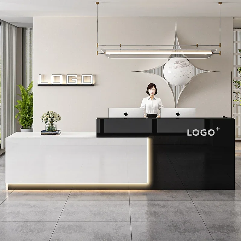 Storage Trendy Reception Desk  - Office Furniture Bali reseña y precio