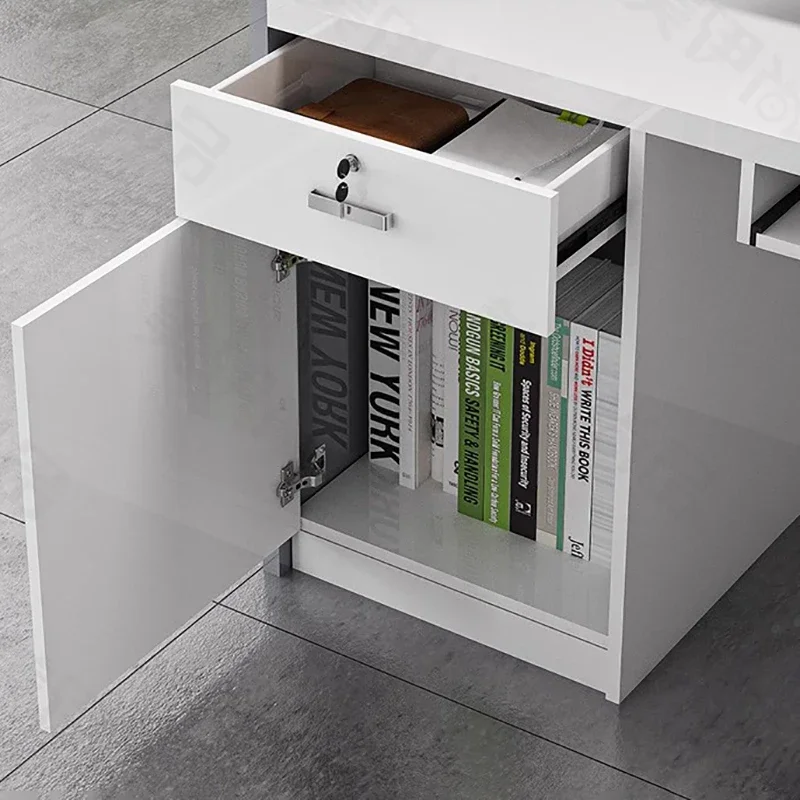 Storage Trendy Reception Desk  - Office Furniture Bali reseña y precio