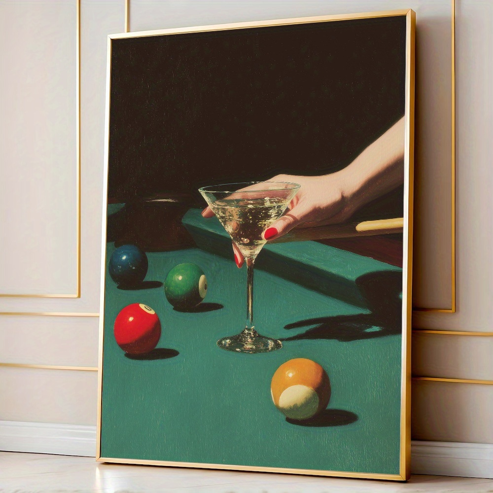 1pc Vintage Billiards Cocktail - Office Furniture For Home reseña y precio