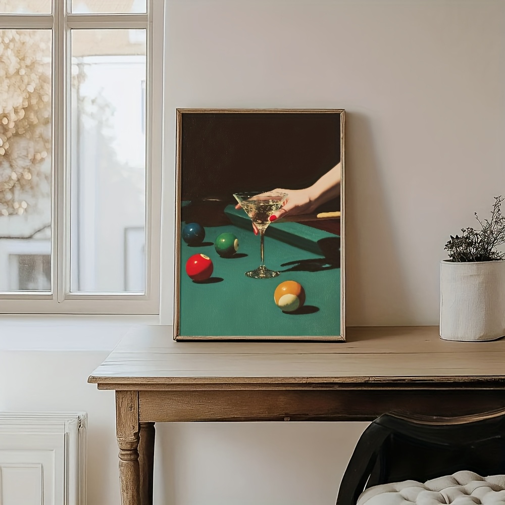 1pc Vintage Billiards Cocktail - Office Furniture For Home reseña y precio