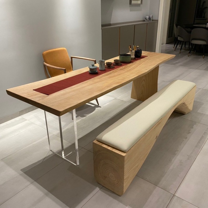 Nordic Solid Wood Acrylic Floa - Office Furniture For Home reseña y precio