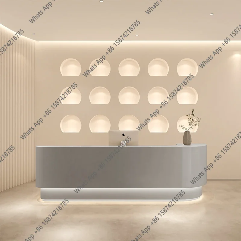 Ee C Clothing Store Reception  - Office Furniture Logo reseña y precio