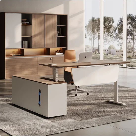 Modern Simple Office CEO Boss  - Office Furniture Logo reseña y precio