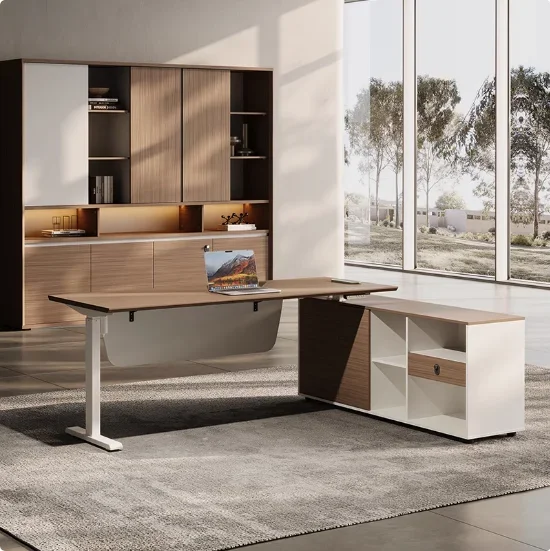 Modern Simple Office CEO Boss  - Office Furniture Logo reseña y precio