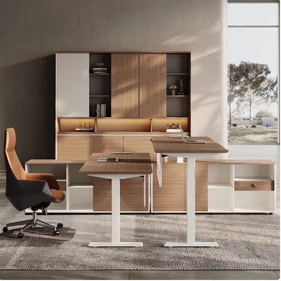 Modern Simple Office CEO Boss  - Office Furniture Logo reseña y precio