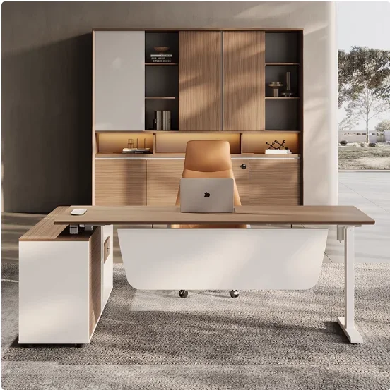 Modern Simple Office CEO Boss  - Office Furniture Logo reseña y precio