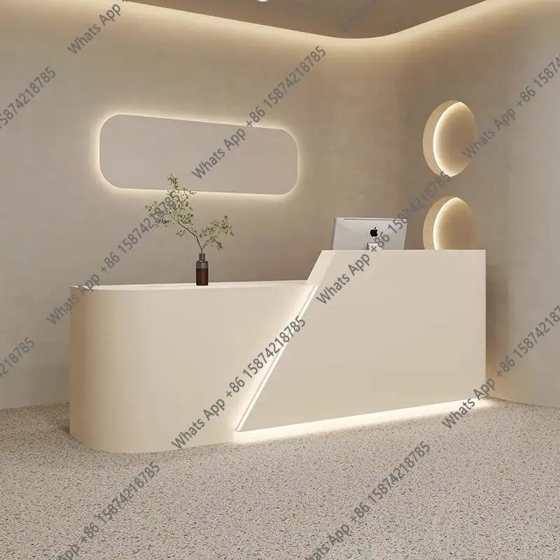DC MT White Drawers Reception  - Office Furniture Logo reseña y precio