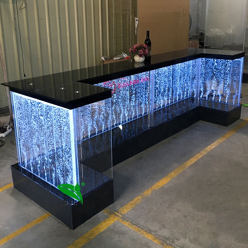 LED Reception Counter Cheap Pr - Office Furniture Logo reseña y precio