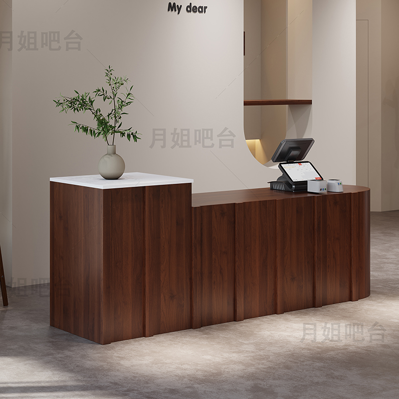 Counter Beauty Reception Desks - Office Furniture Logo reseña y precio