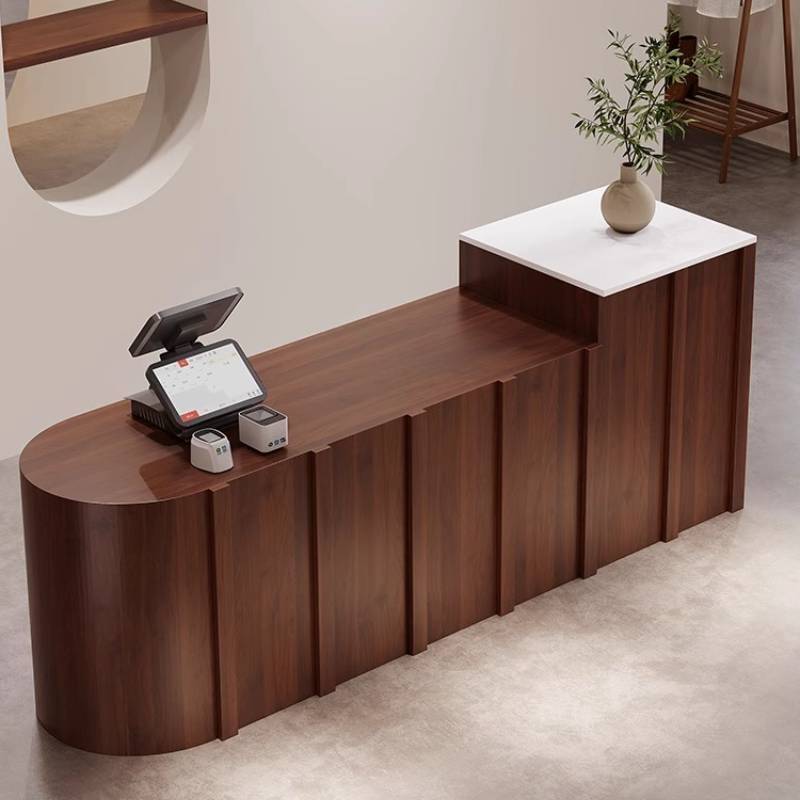 Counter Beauty Reception Desks - Office Furniture Logo reseña y precio