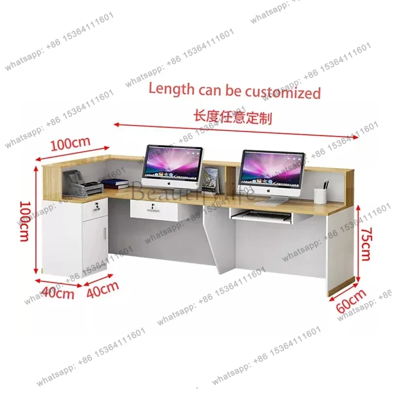 Display Salon Reception Desks  - Office Furniture Bali reseña y precio