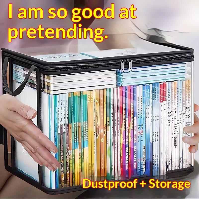 2026 New Sale Transparent PVC  - Binder Storage Box reseña y precio