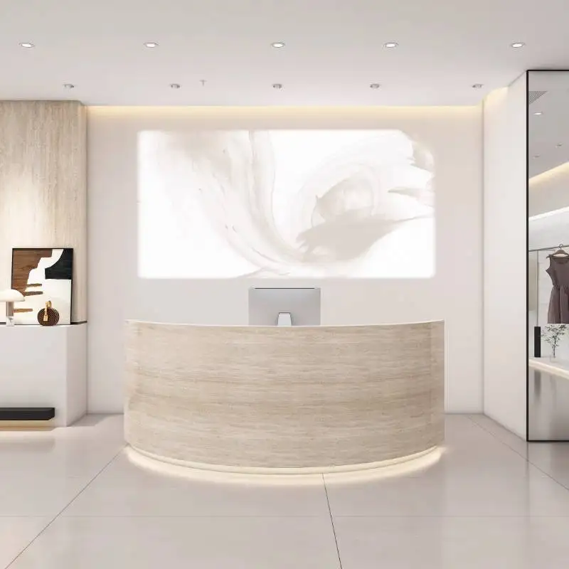 Design Logo Reception Desks Be - Office Furniture Logo reseña y precio