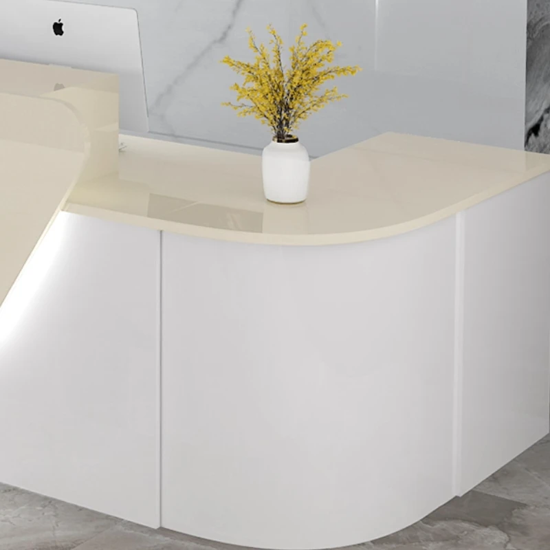 Storage Luxury Reception Desk  - Office Furniture Bali reseña y precio