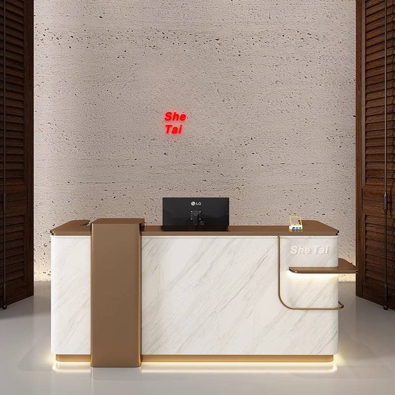 Logo Beauty Reception Desks Ho - Office Furniture Logo reseña y precio
