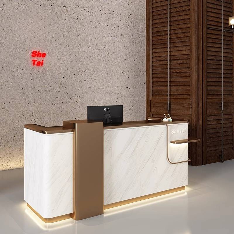 Logo Beauty Reception Desks Ho - Office Furniture Logo reseña y precio