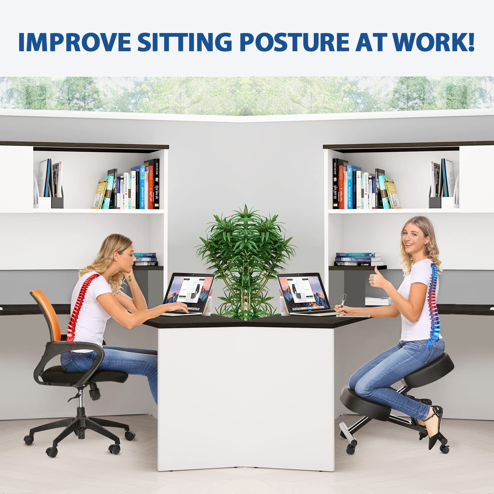 Kneeling Chair Ergonomic for O - Office Furniture Ergonomic reseña y precio