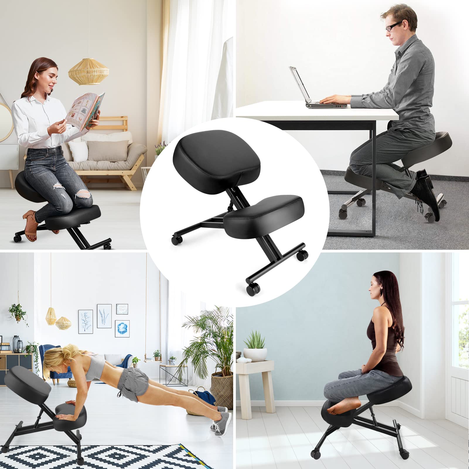Kneeling Chair Ergonomic for O - Office Furniture Ergonomic reseña y precio