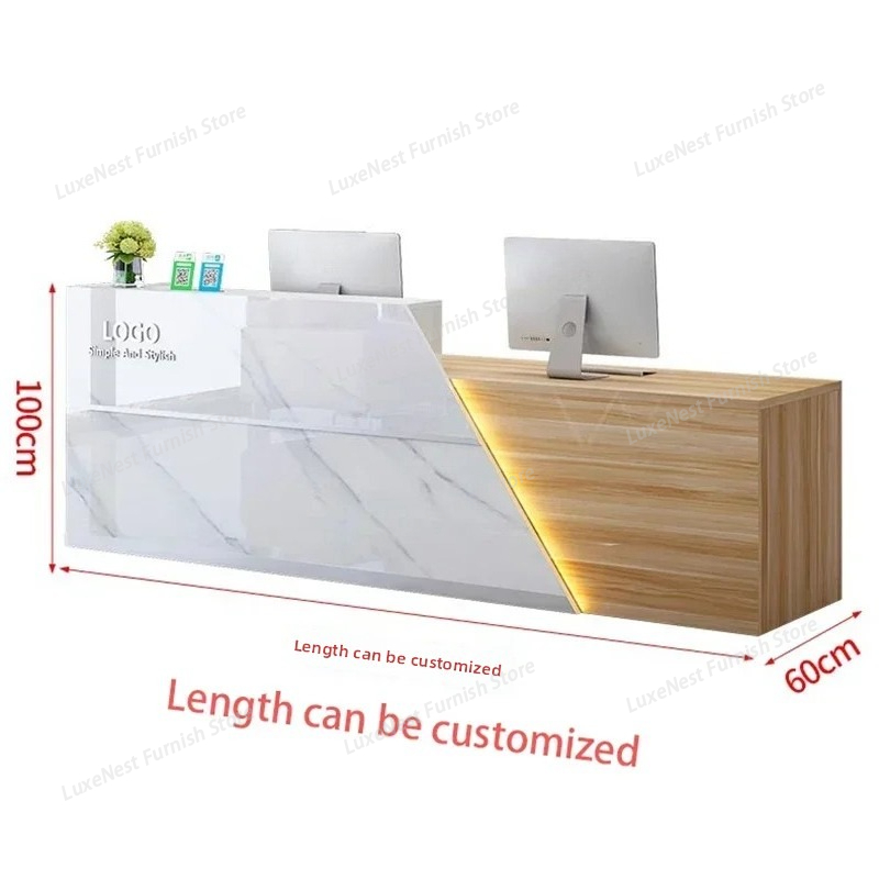 Unique Podium Reception Desks  - Office Furniture Bali reseña y precio
