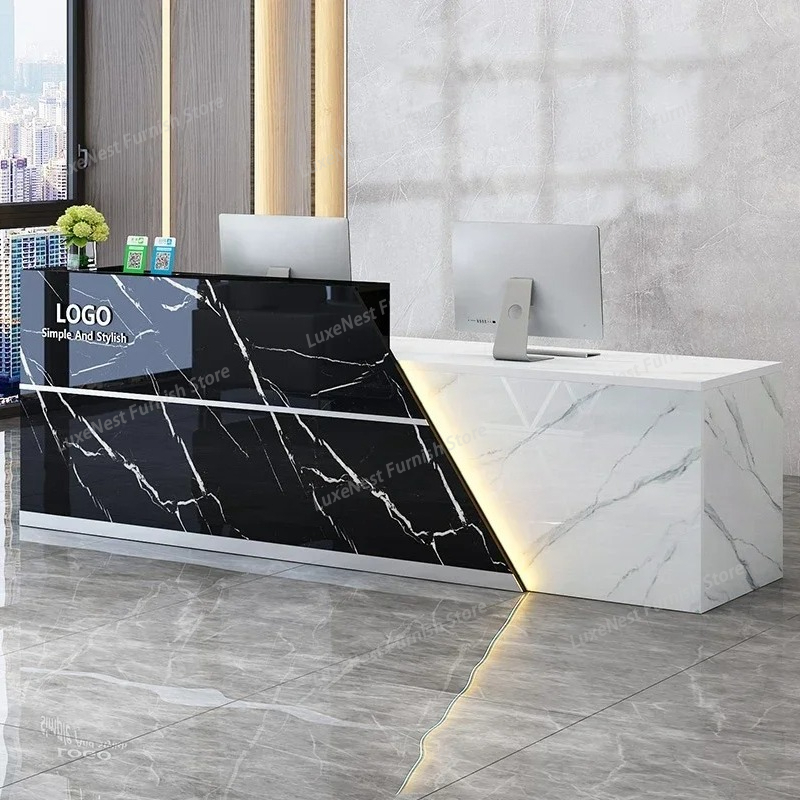 Unique Podium Reception Desks  - Office Furniture Bali reseña y precio