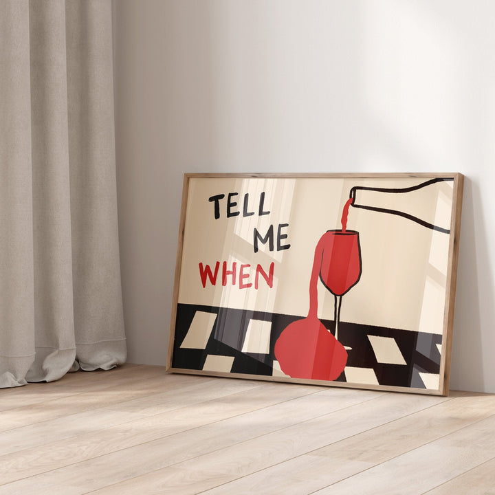 Vintage Tell Me When Drink Can - Office Furniture For Home reseña y precio