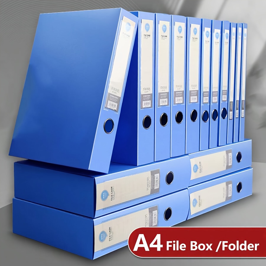 1pcs Foldable A4 File Folders, - Binder Storage Box reseña y precio