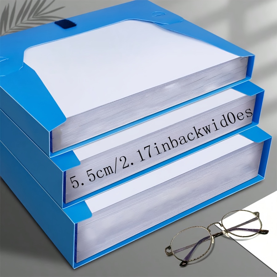 1pcs Foldable A4 File Folders, - Binder Storage Box reseña y precio