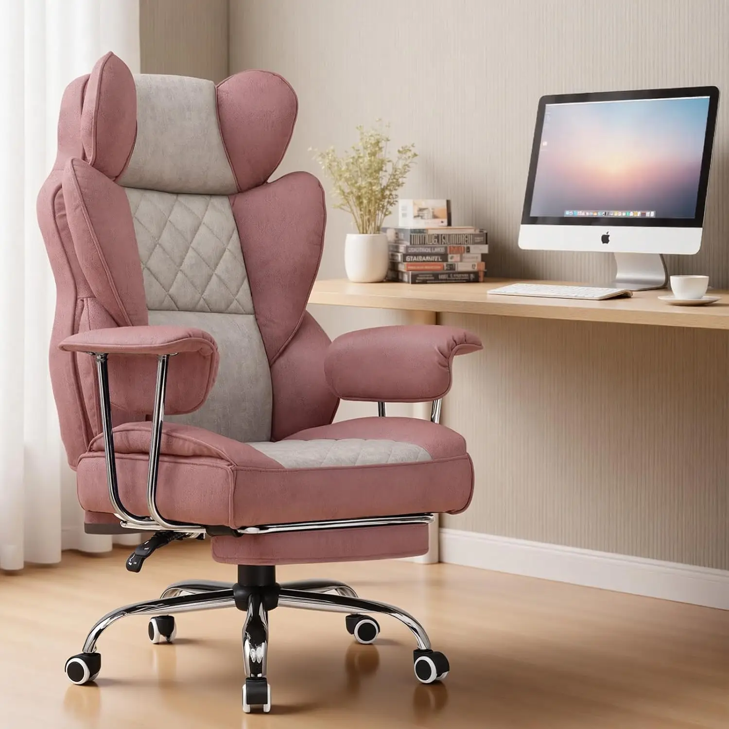 Big and Tall Gaming Chair with - Office Furniture Ergonomic reseña y precio