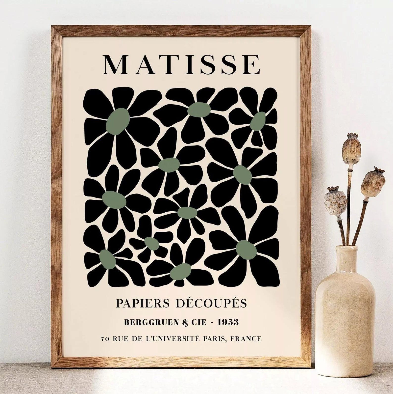 3pcs/set Retro Matisse Canvas  - Office Furniture For Home reseña y precio