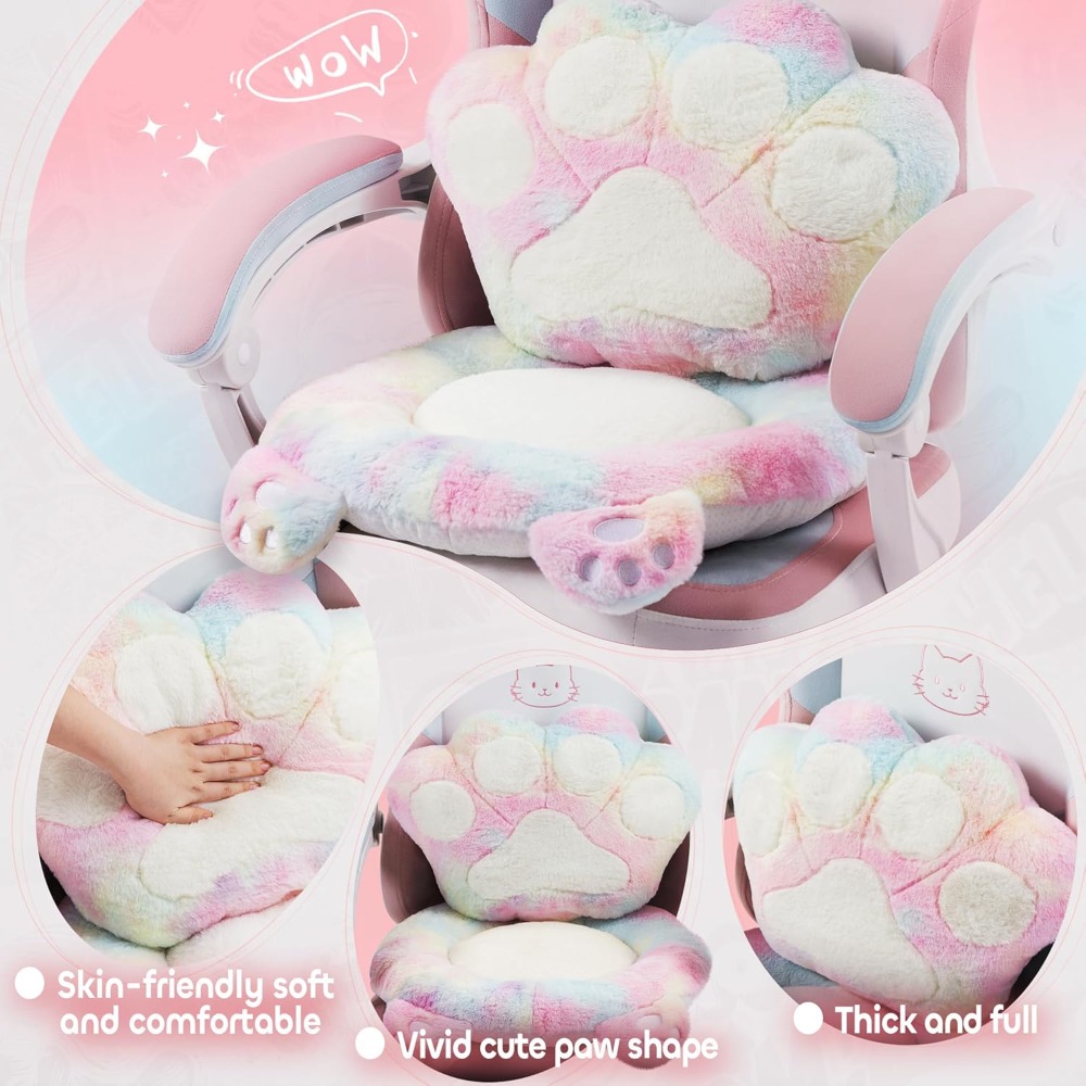 Gaming Chair Cute with Cat Ear - Office Furniture Ergonomic reseña y precio