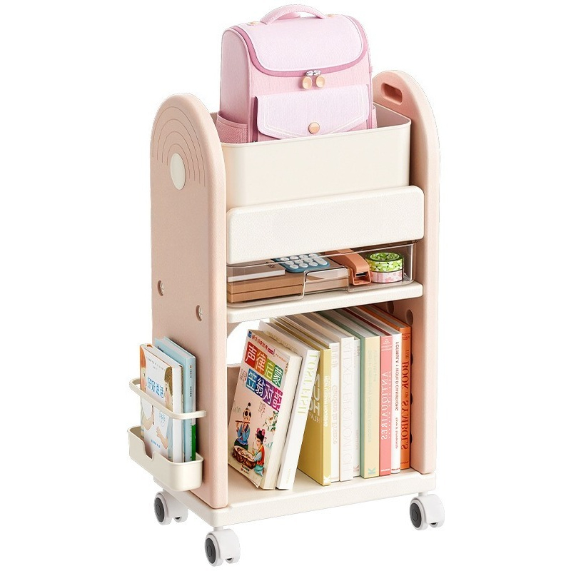 Multi-Tier Rolling School Bag  - Book Cart Rolling reseña y precio