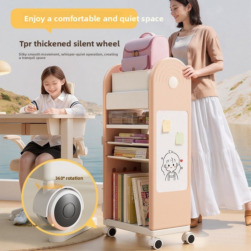 Multi-Tier Rolling School Bag  - Book Cart Rolling reseña y precio