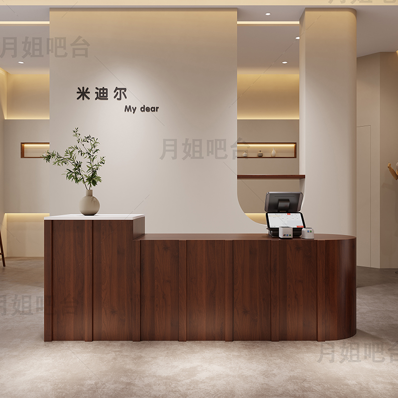 Counter Beauty Reception Desks - Office Furniture Logo reseña y precio