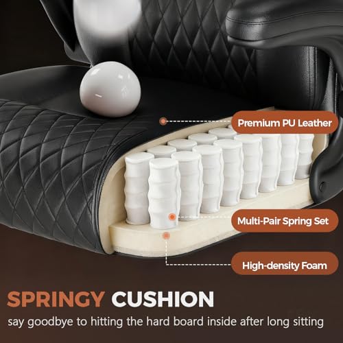 Quilted PU Leather Ergonomic O - Office Furniture Ergonomic reseña y precio