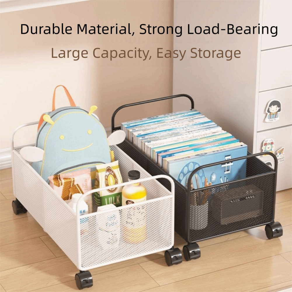 Iron Made Mobile Book Storage  - Book Cart Rolling reseña y precio