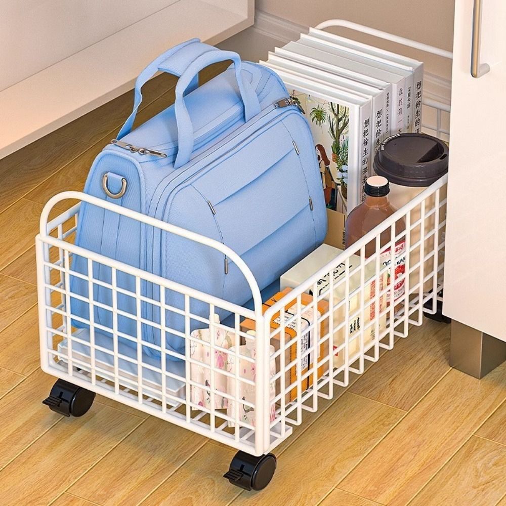 Iron Made Mobile Book Storage  - Book Cart Rolling reseña y precio
