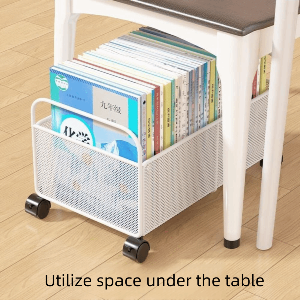 Iron Made Mobile Book Storage  - Book Cart Rolling reseña y precio