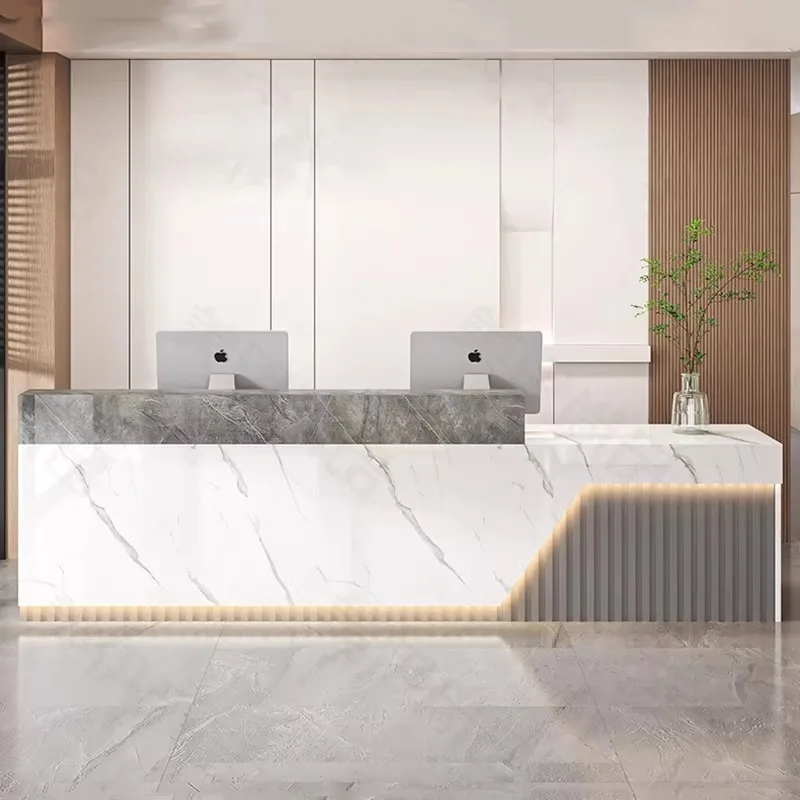 Modern Luxury Reception Desks  - Office Furniture Bali reseña y precio