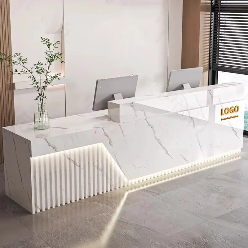 Modern Luxury Reception Desks  - Office Furniture Bali reseña y precio