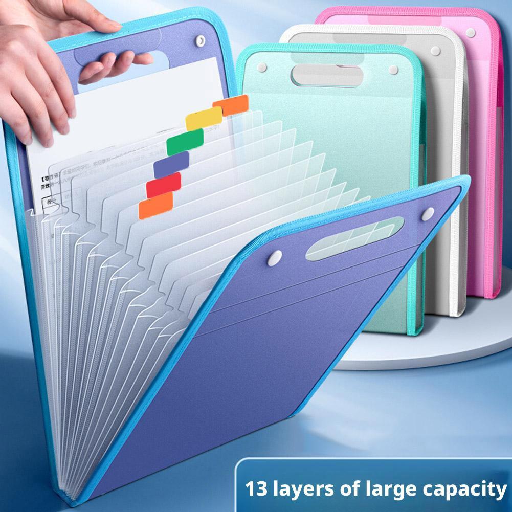 A4 Letter Expanding File Folde - Binder Storage Box reseña y precio