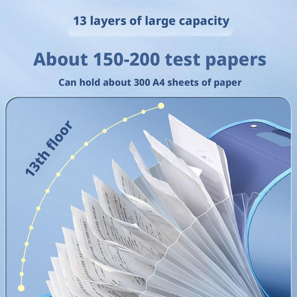 A4 Letter Expanding File Folde - Binder Storage Box reseña y precio
