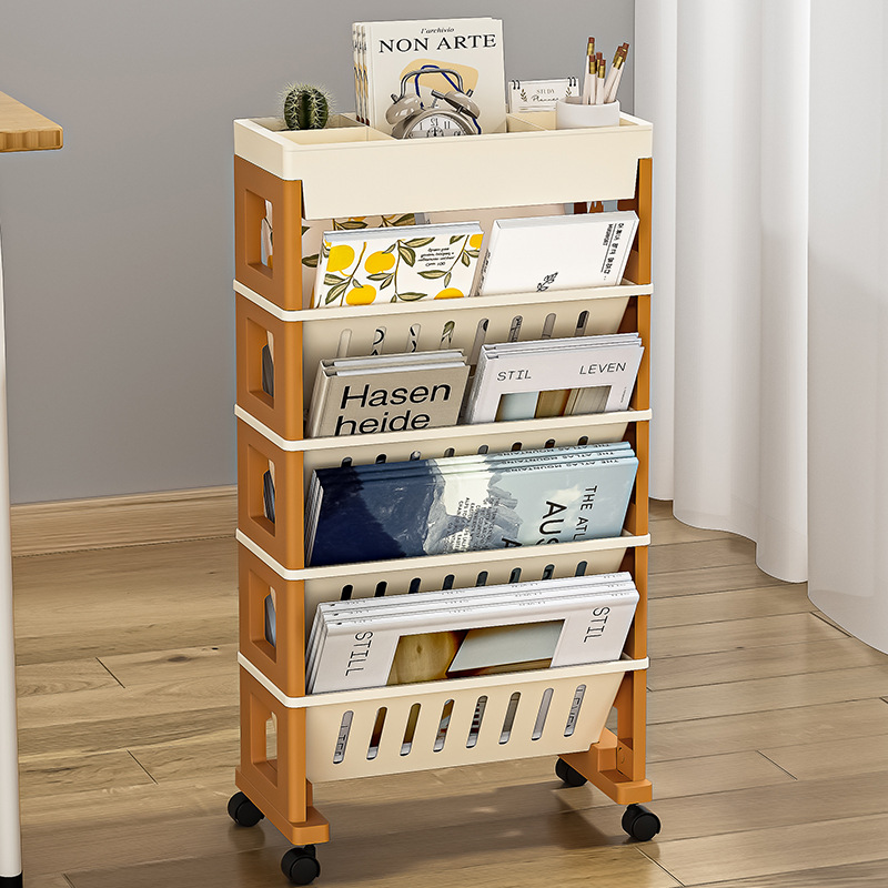 Under Desk Rolling Storage Car - Book Cart Rolling reseña y precio