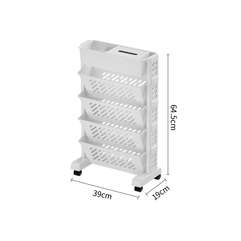Under Desk Rolling Storage Car - Book Cart Rolling reseña y precio