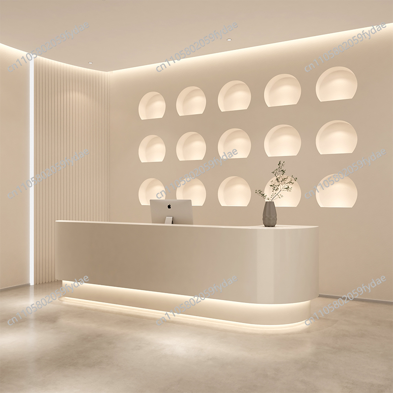 Clothing Store Reception Desks - Office Furniture Logo reseña y precio