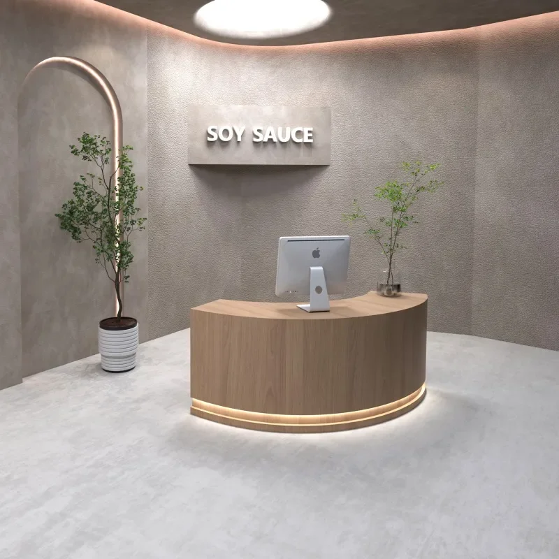 Curved Desk Table for Aestheti - Office Furniture Bali reseña y precio