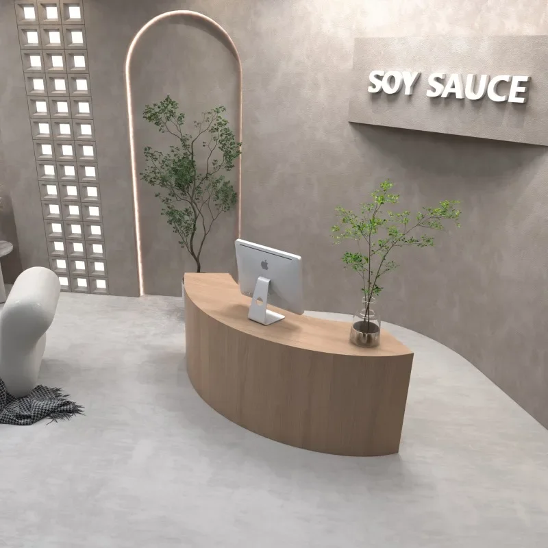 Curved Desk Table for Aestheti - Office Furniture Bali reseña y precio