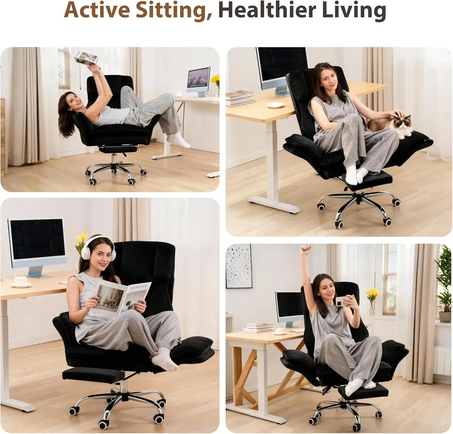 Big and Tall Office Chair, Fli - Office Furniture Ergonomic reseña y precio