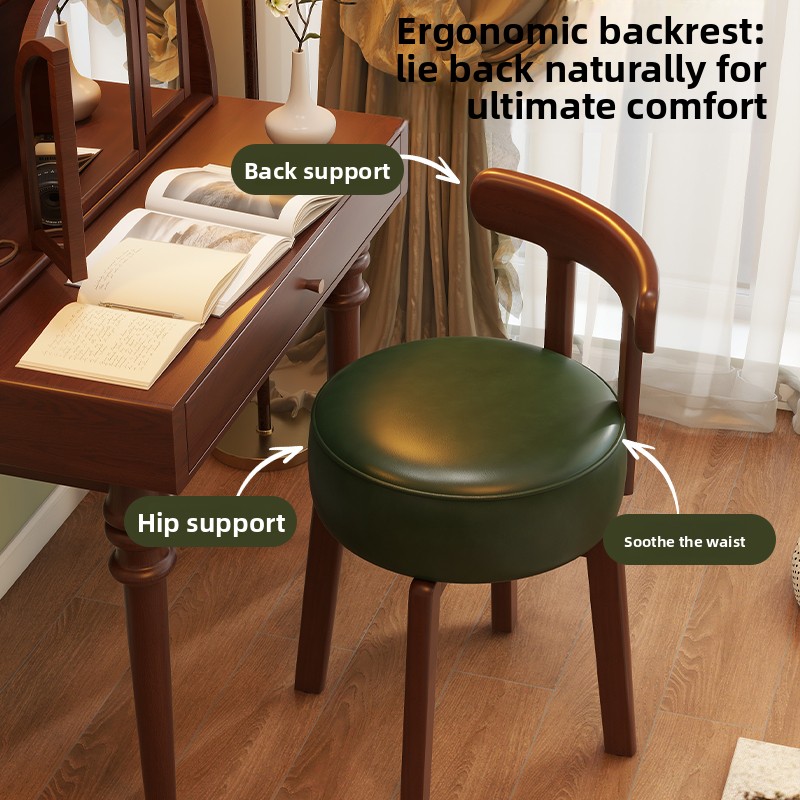 Solid wood rotating dressing c - Office Furniture For Home reseña y precio
